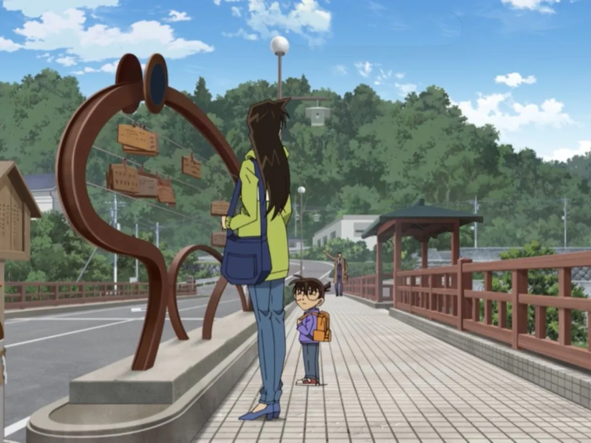 【ยอดนักสืบโคนัน】สะพานโคอิดานิ (เดิน 10 นาที)