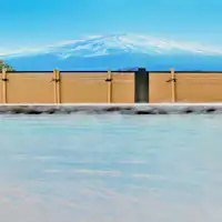 景觀露天溫泉「富士之湯」