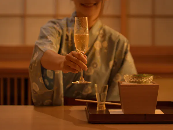 【慶びの旅】5つの無料特典付き。大切な人と特別なひとときを過ごす記念日|美味少量懐石|1泊2食