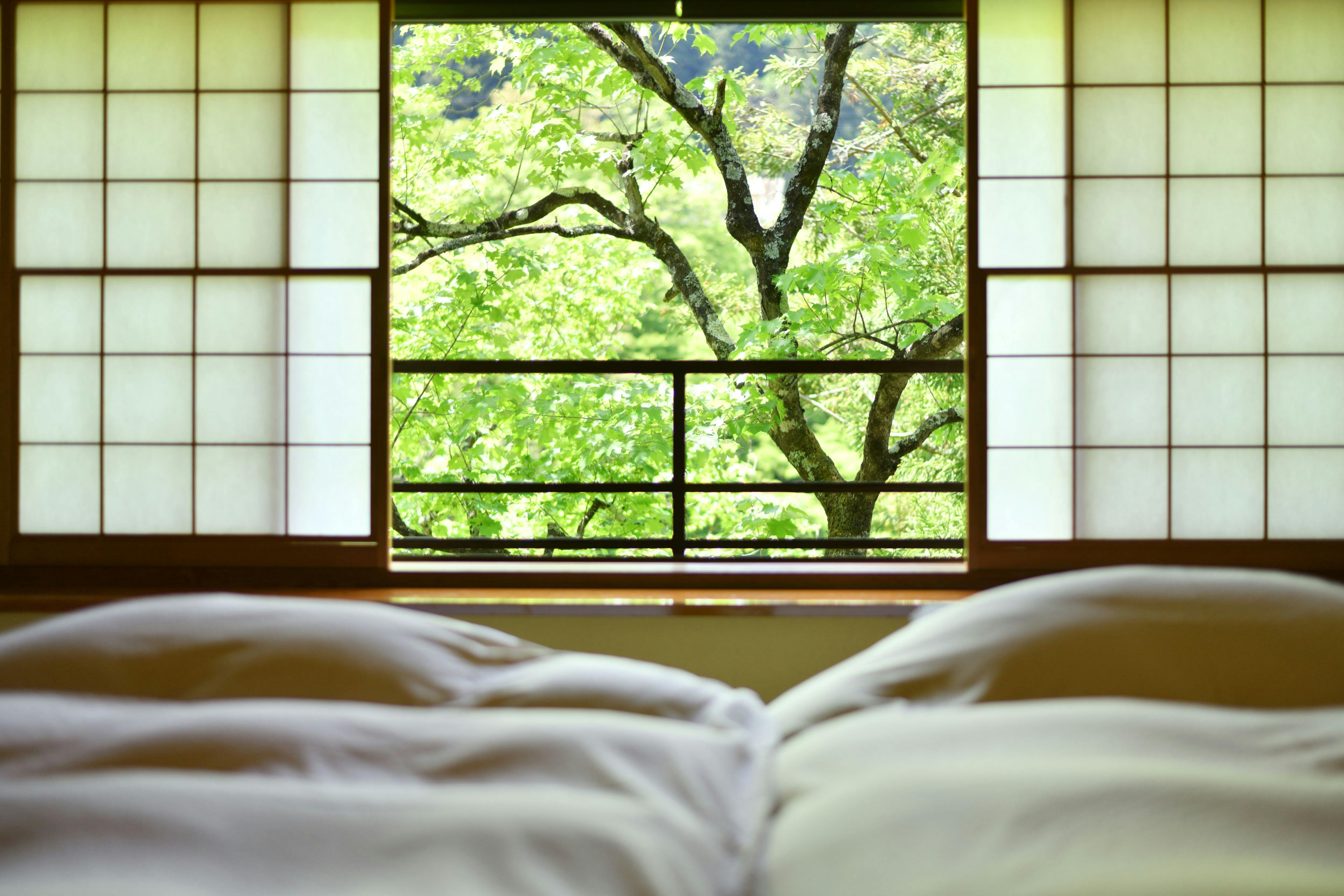 【客室】源泉かけ流し内湯付客室｜8帖+8帖