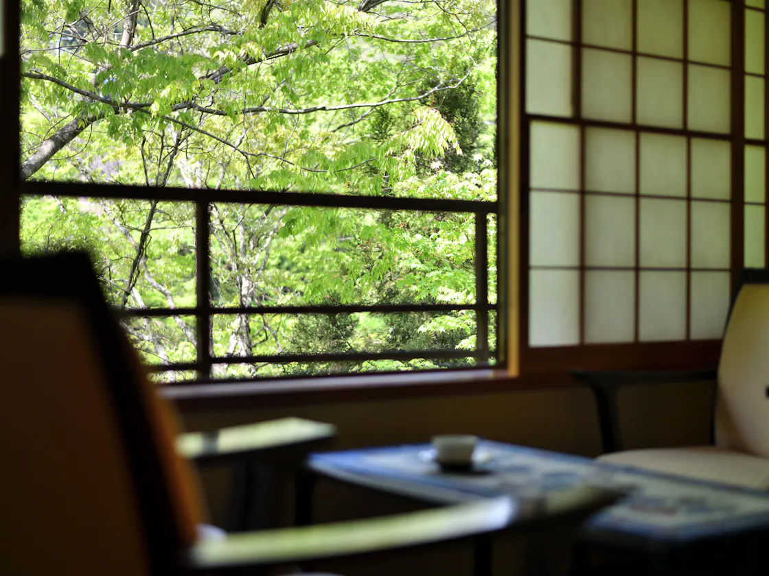 【客室】源泉かけ流し内湯付客室|12帖