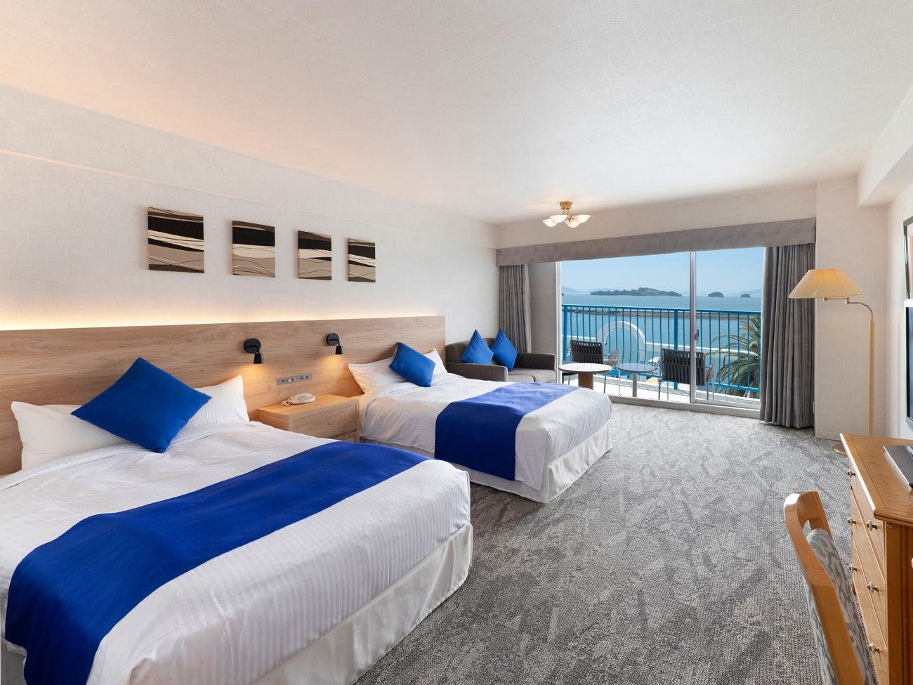 【海側】ツインルーム・ナチュラル　40平米