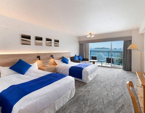 【海側】ツインルーム・ナチュラル　40平米