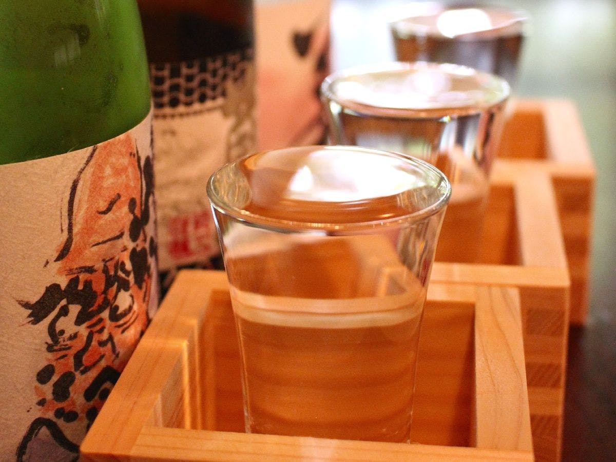 利き酒（季節に異なります）