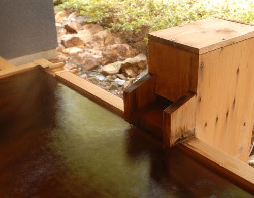 花椿の露天風呂