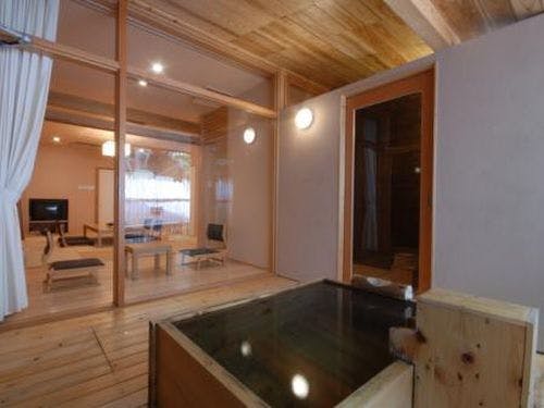 花椿の露天風呂の一例