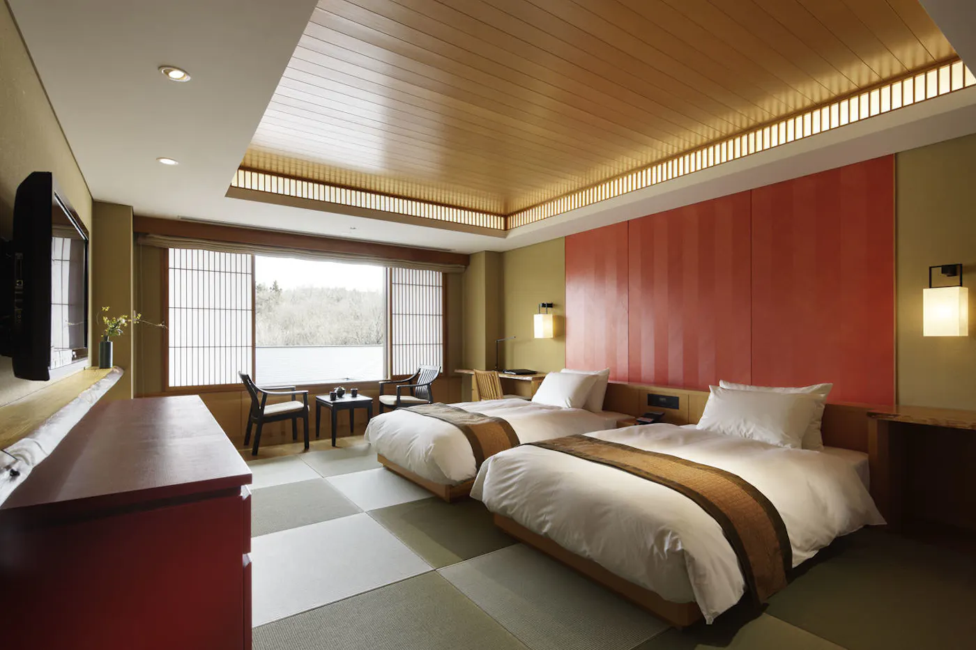 竹泉荘 CHIKUSENSO ONSEN：客室