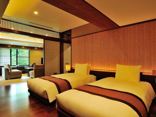 【サイプレススイート（内風呂温泉付）】