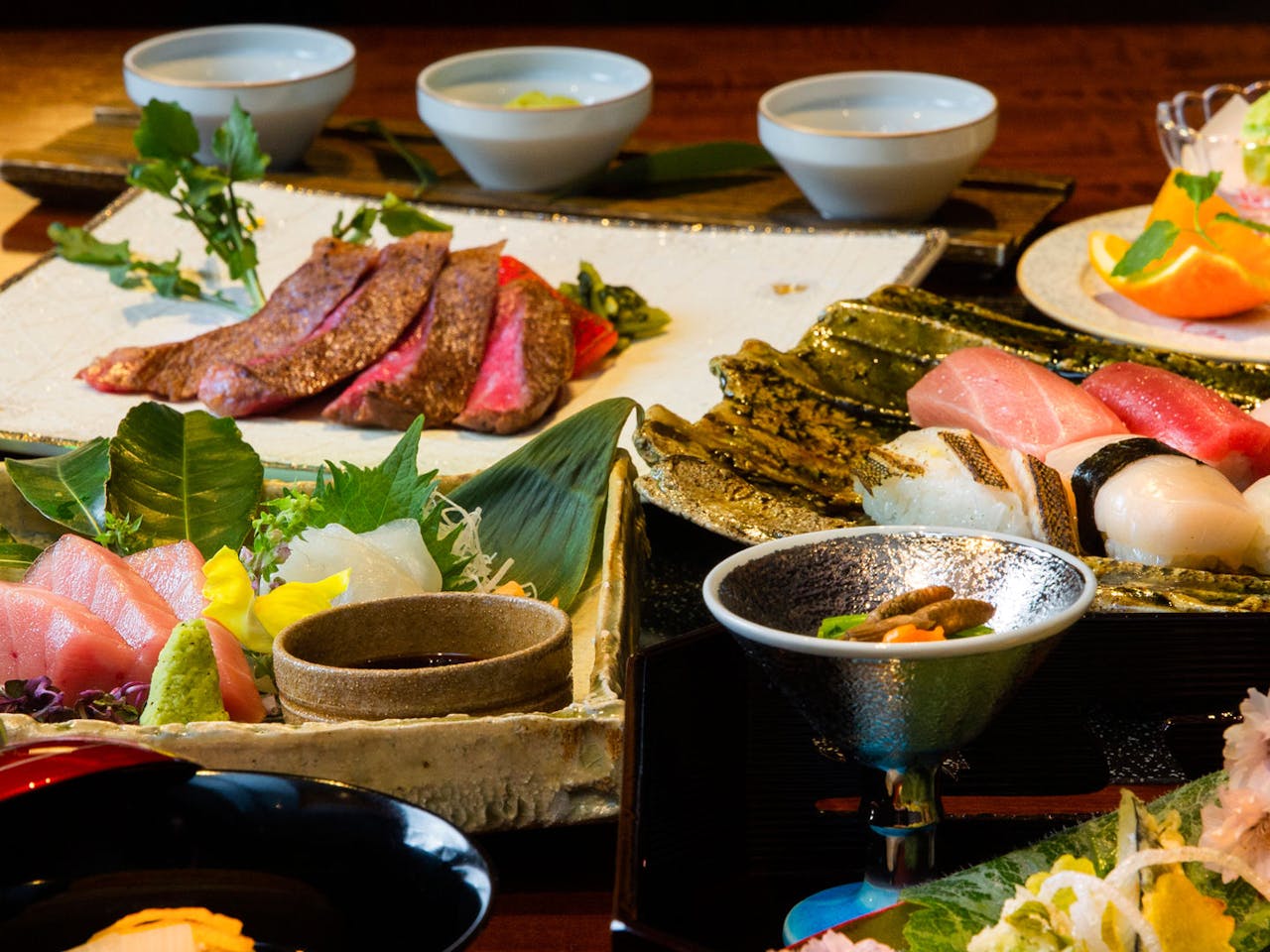 kamajin”kitchen&bar”全６品の懐石料理
