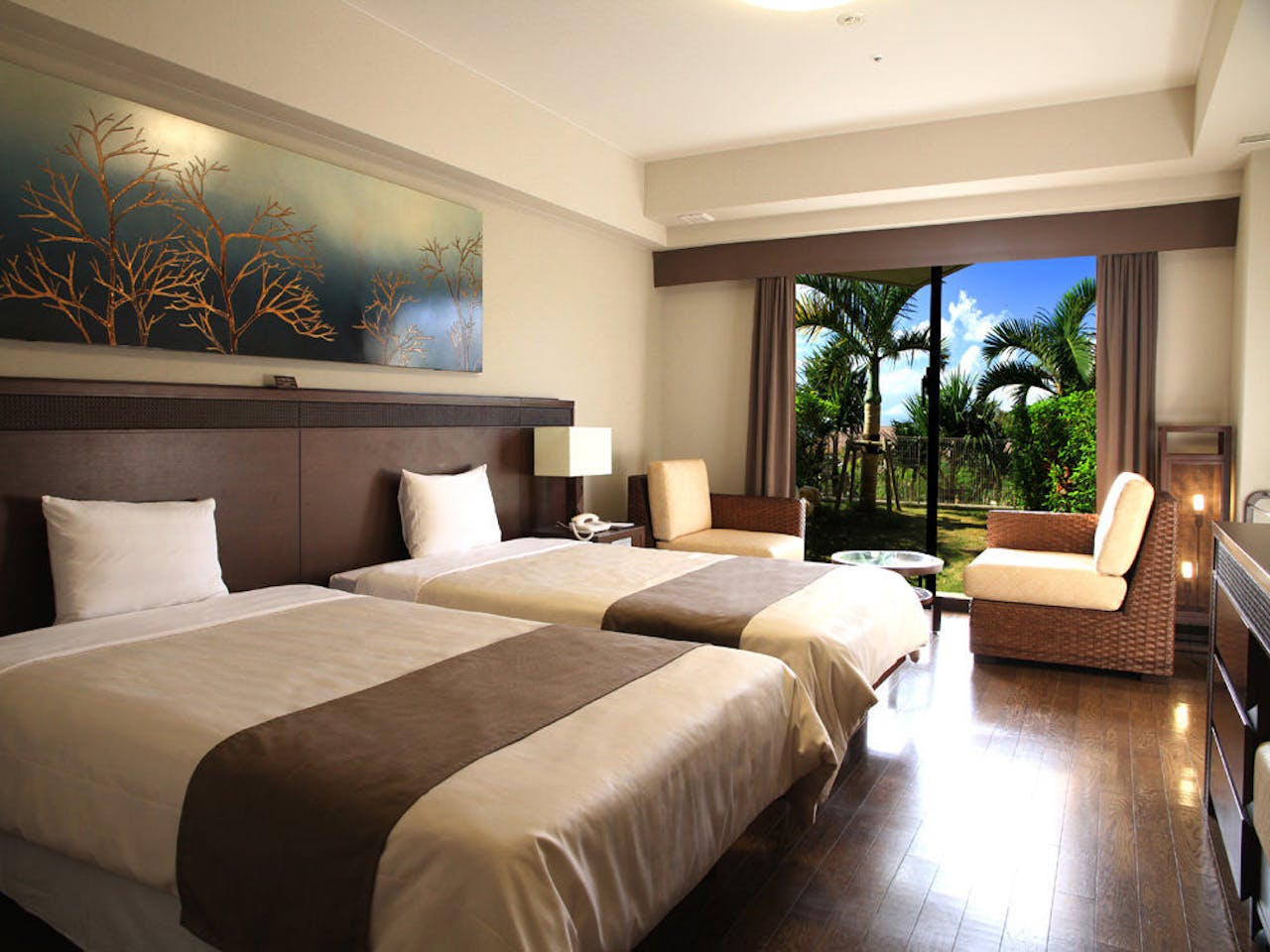 ガーデンサイドツインルーム