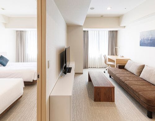 1ベッドルームツイン