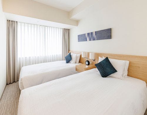 ２ベッドルームリビング