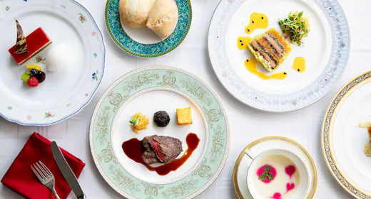 【人気】1泊2食付きプラン~メインダイニングで味わう「フレンチ四季のコース」&和洋朝食ビュッフェ~