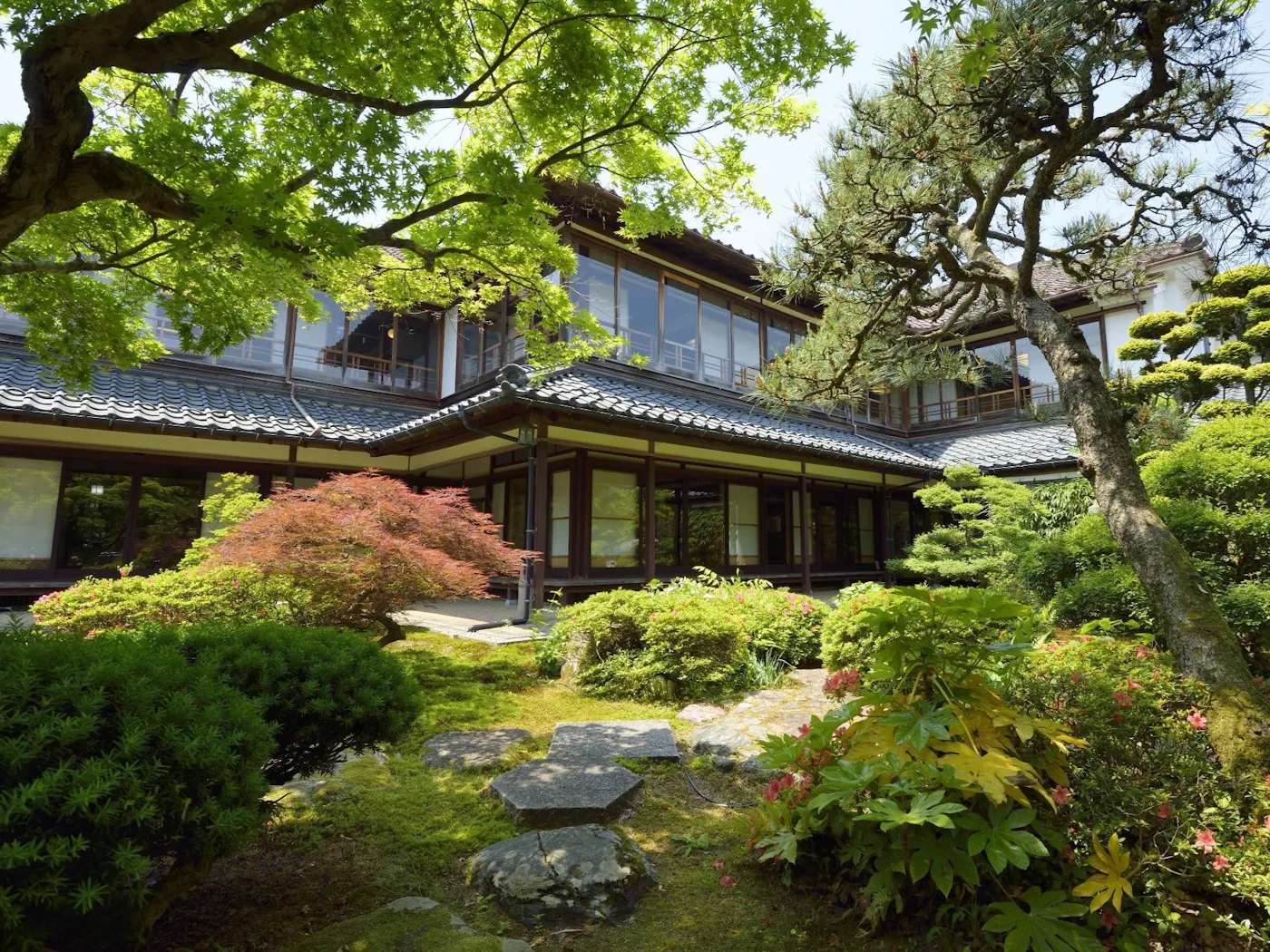 吉祥やまなか:日本庭園