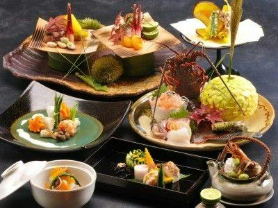 秋の創作懐石料理（一例）