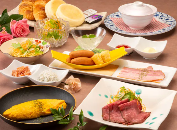朝食は選択方式※洋朝食一例