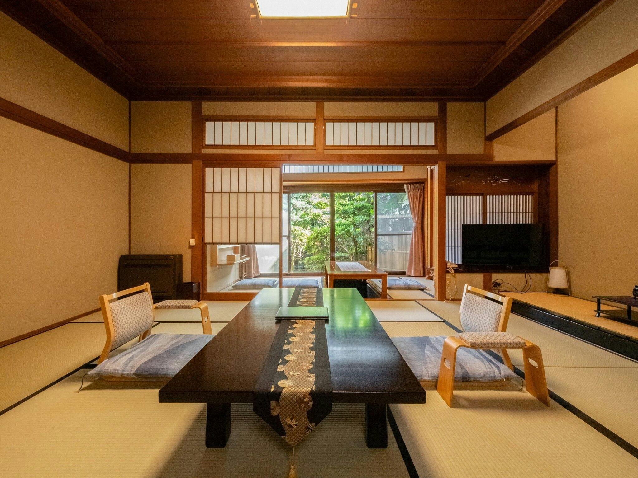 【庭園付き離れ松風庵：蓬莱】和室