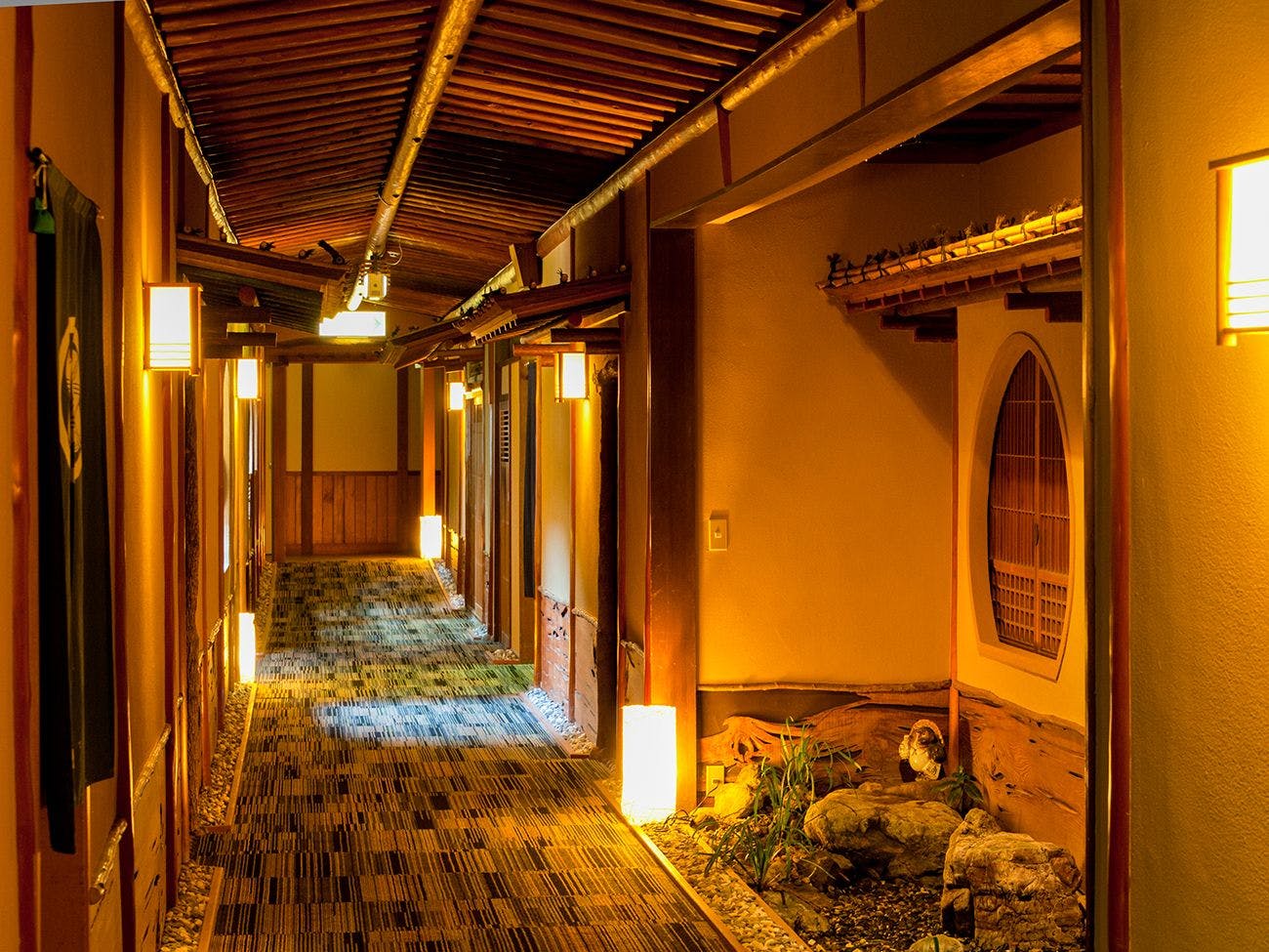 【松風庵回廊】