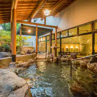 【大浴場:陽だまりの湯】露天風呂