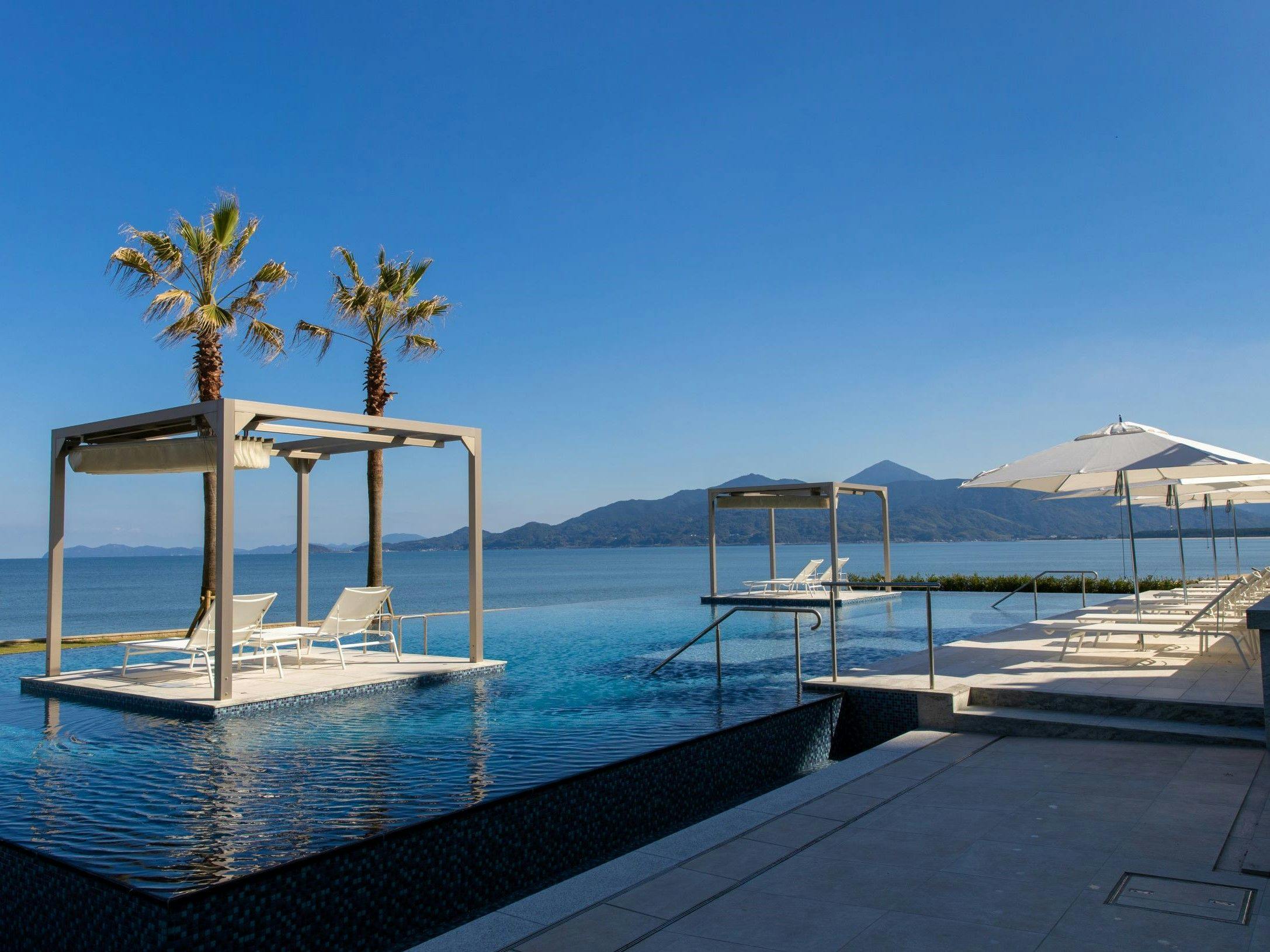 동관 숙소 이용자 전용 야외 수영장 ※ 여름 한정