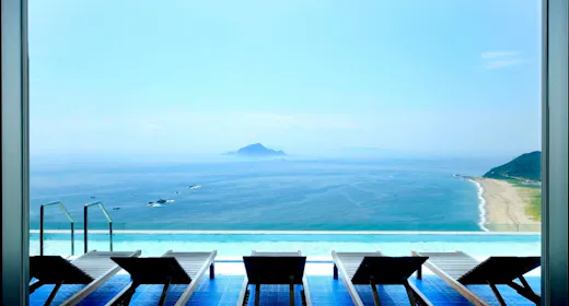 【素泊まりプラン】全室オーシャンビュー!海と空の絶景露天風呂を満喫!