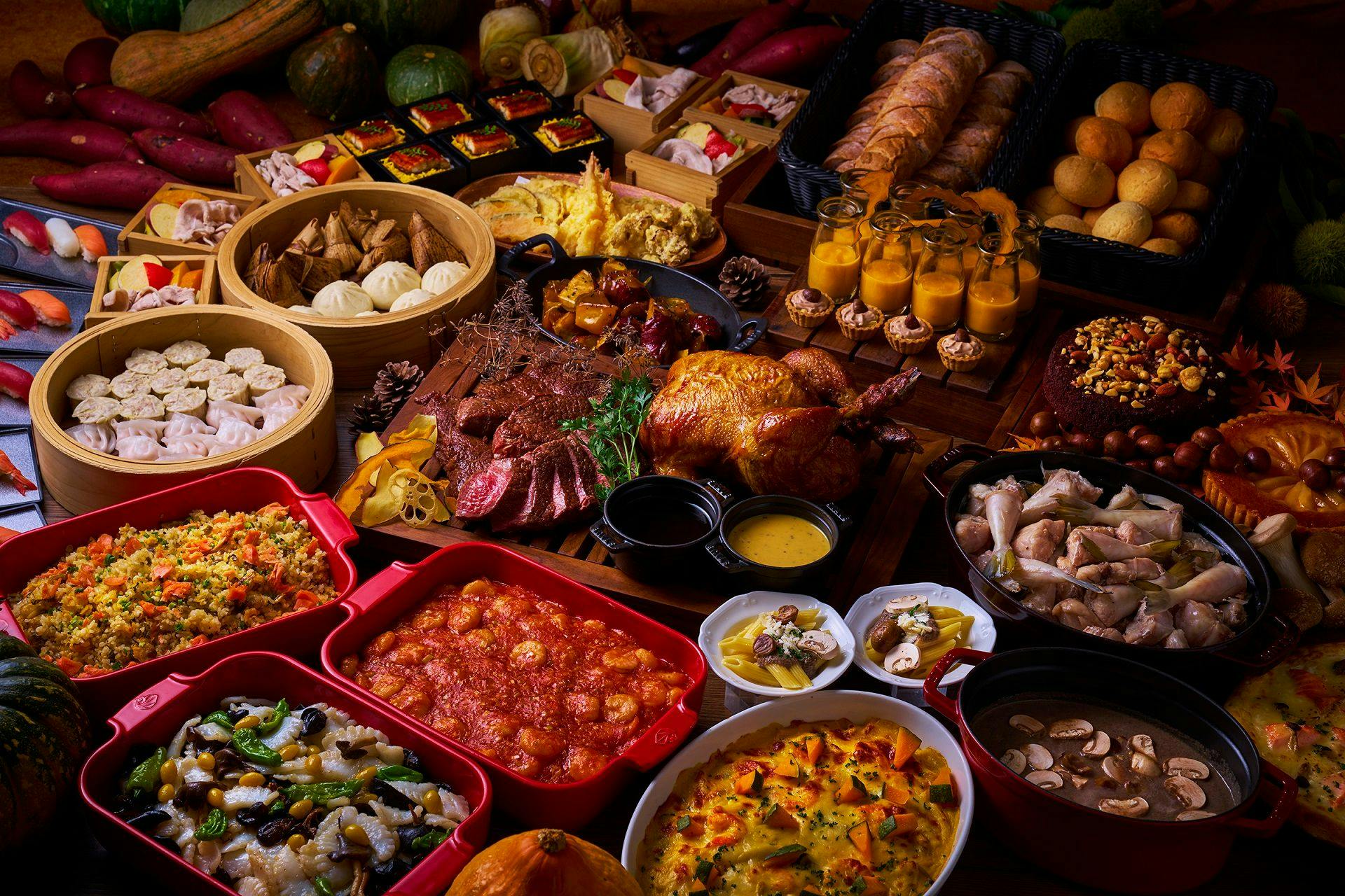 Bufet Makan Malam (Musim Luruh)