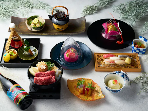 <12/28~1/2限定>【日本料理コース】シーサイドレストランで旬の味覚を楽しむ瞬間