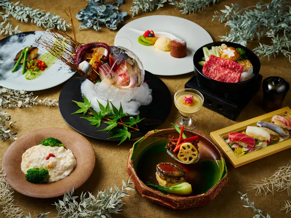 <年末年始限定> 和洋中折衷コース~旬の食材と渥美半島の野菜・魚介類使用~