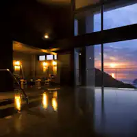 【ห้องอาบน้ำรวมขนาดใหญ่・บ่อออนเซ็นกลางแจ้งพร้อมวิว】