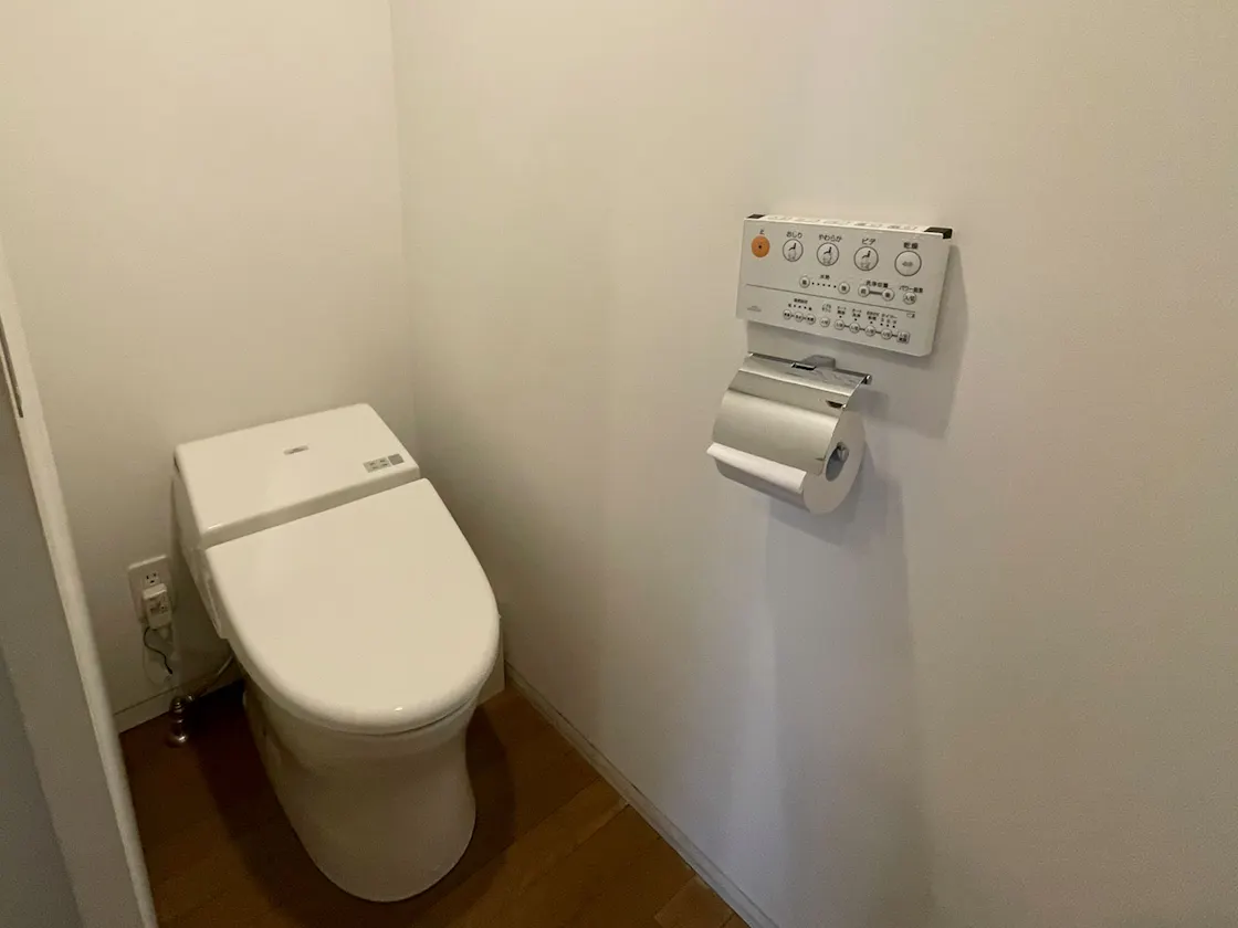客室トイレ。