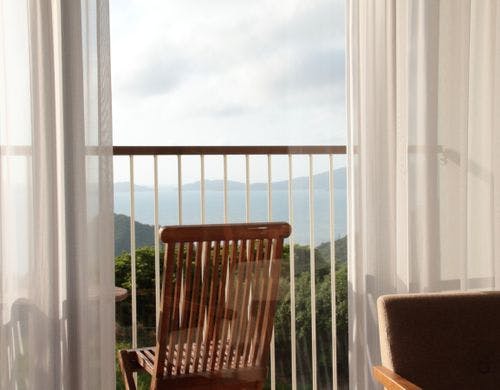 落ち着きある木目調のスーペリアツイン