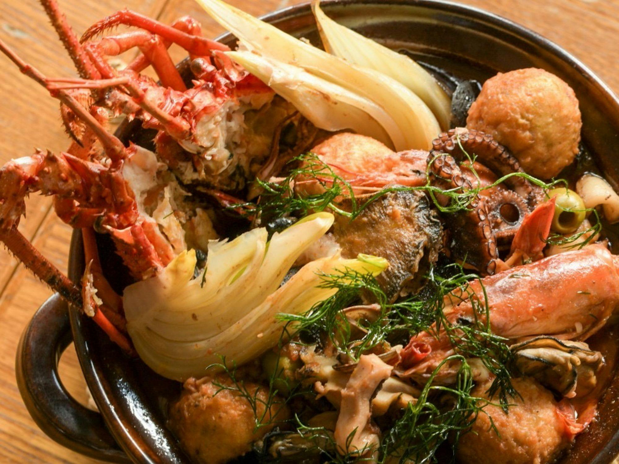 คัชชุโกะที่ใช้กุ้งมังกรญี่ปุ่น