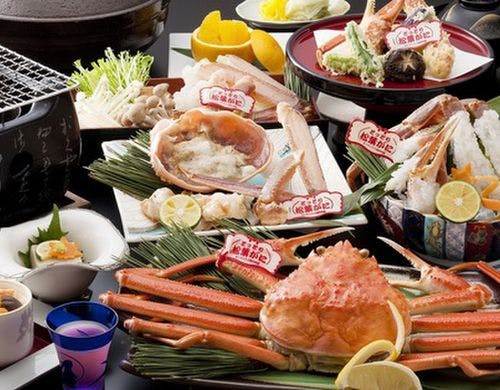 山陰産　タグ付松葉蟹づくし