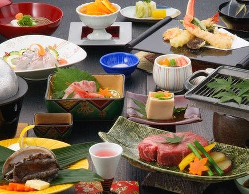 秋冬　活鮑・フィレステーキ会席