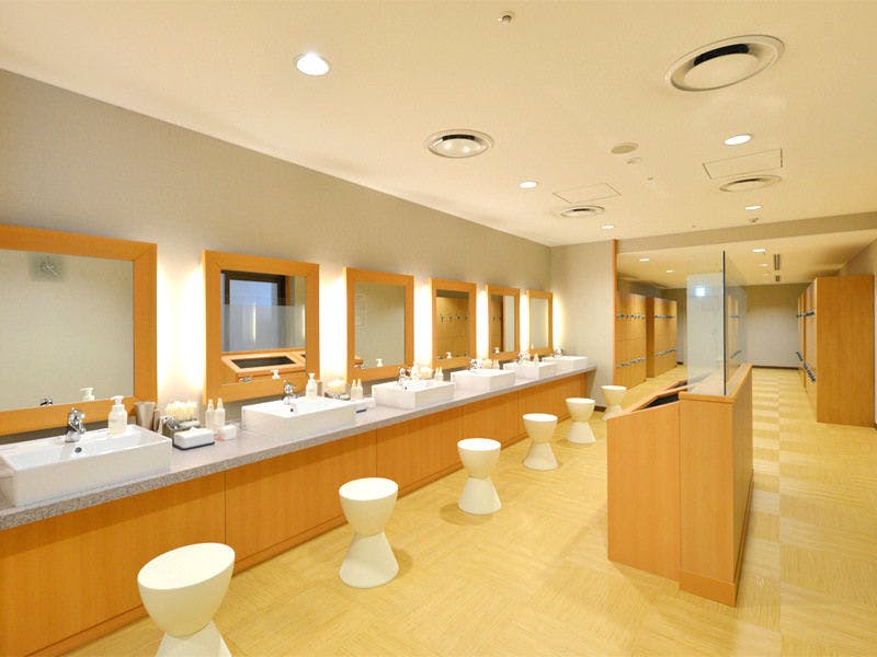 ◆THE CLUB&SPA 여성 탈의실