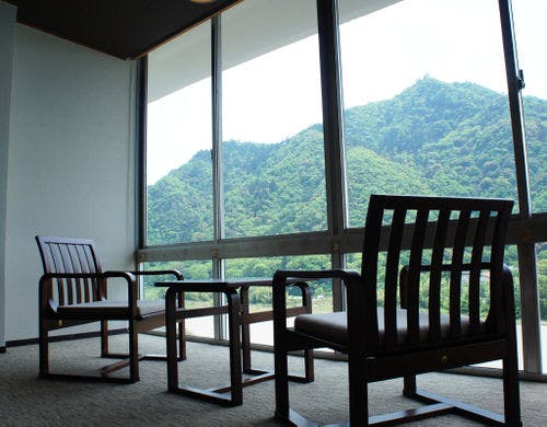 川側客室の景観