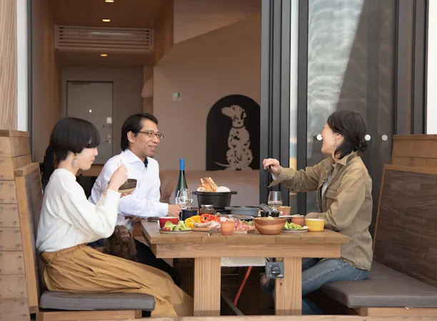 バークロッジお部屋食イメージ
