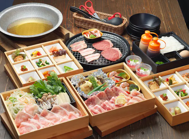 バークロッジお部屋食BBQコース