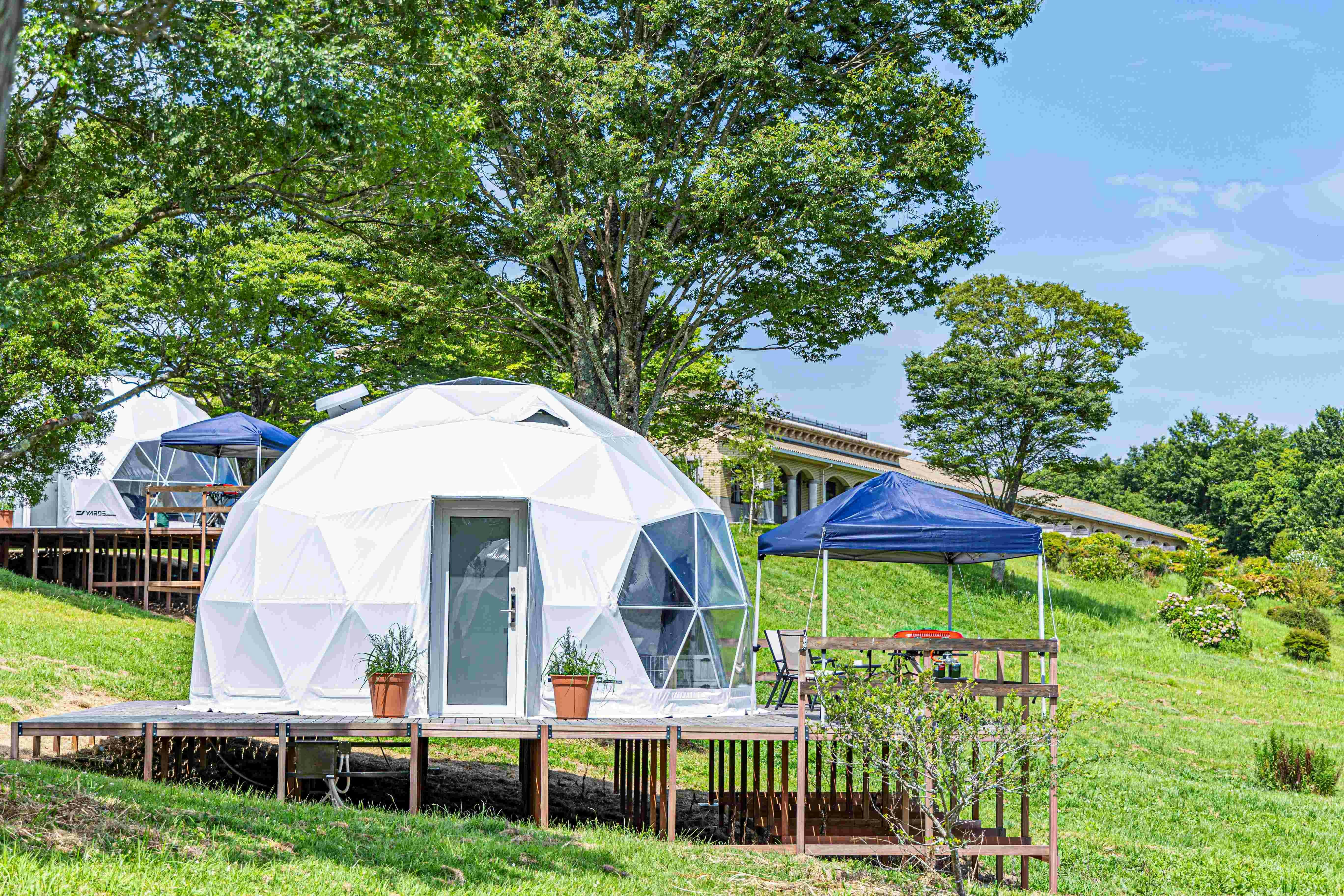 ドームテント(ペット可)