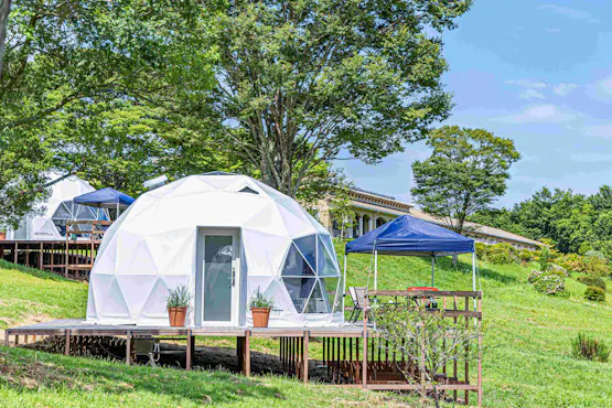 ドームテント(ペット可)