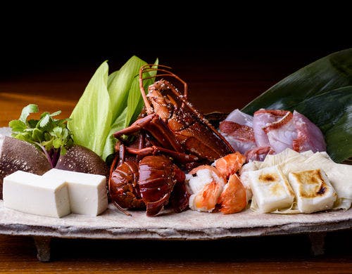 【地彩鍋プラン】料理長特選の海鮮メイン鍋コース／日本料理 つくし
