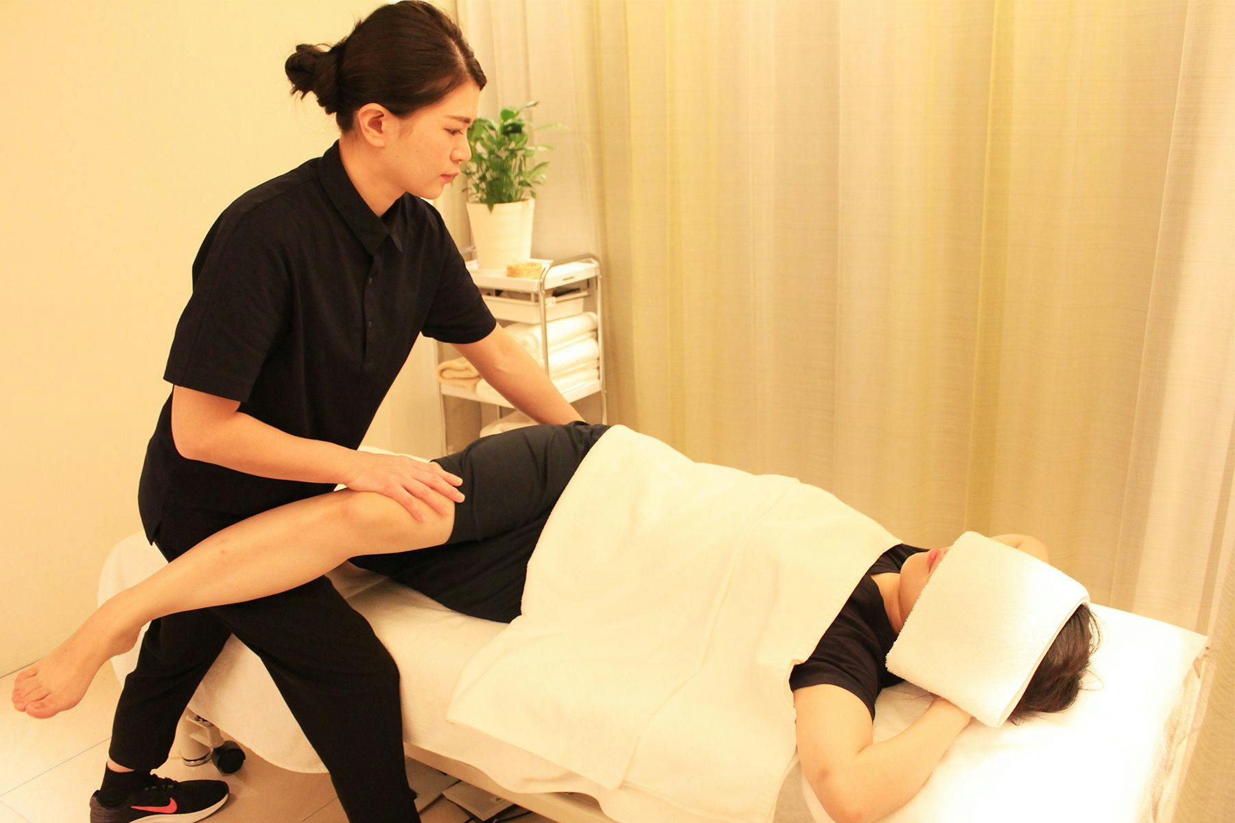 條件伸展範例。