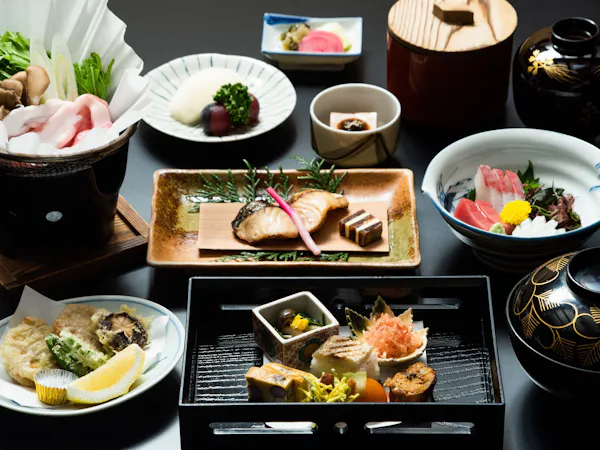 12月【冬の京都高雄】季節の会席料理