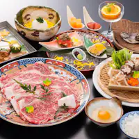 【上州和牛すきやき会席】