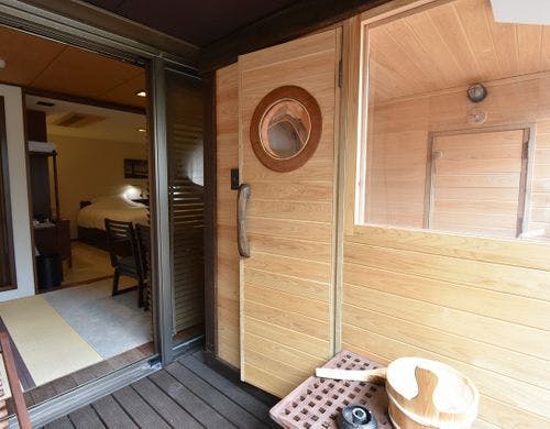 サウナ付き客室