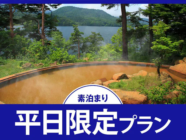 【平日限定/素泊まり】7,300円~!周辺観光を堪能!源泉掛け流し「美肌の湯」で極上の贅沢を!