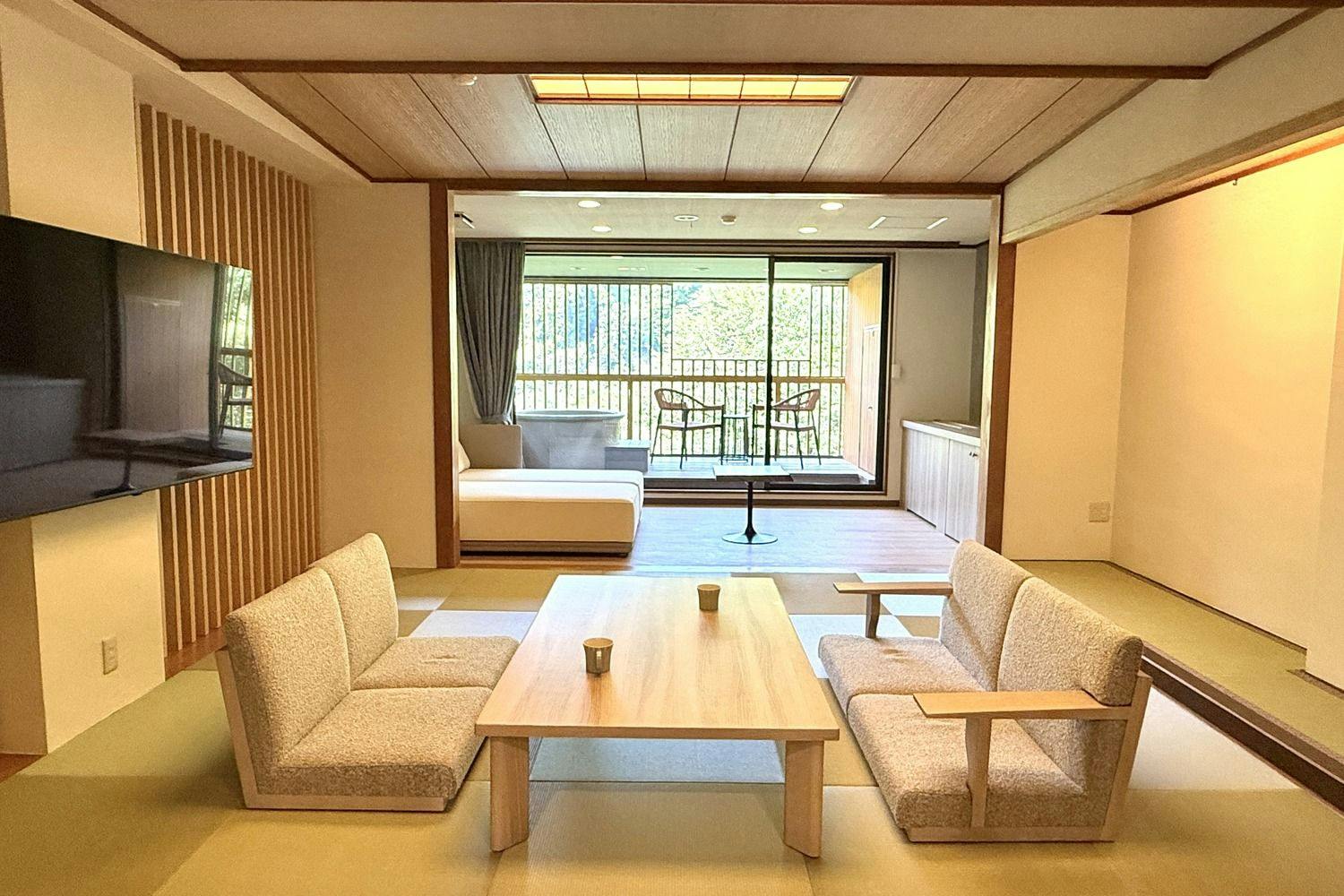 露天風呂付和洋室「楠の間」