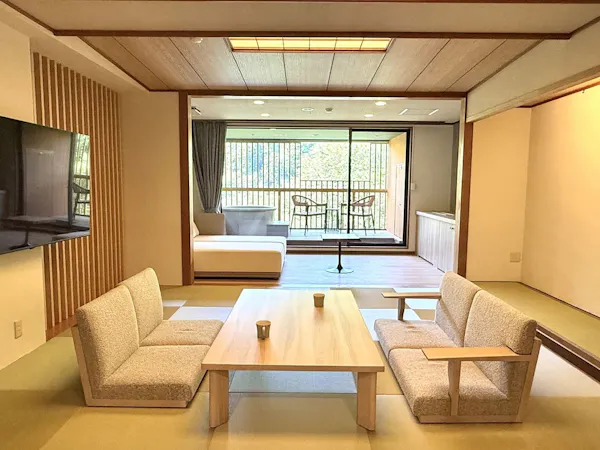 露天風呂付和洋室「楠の間」