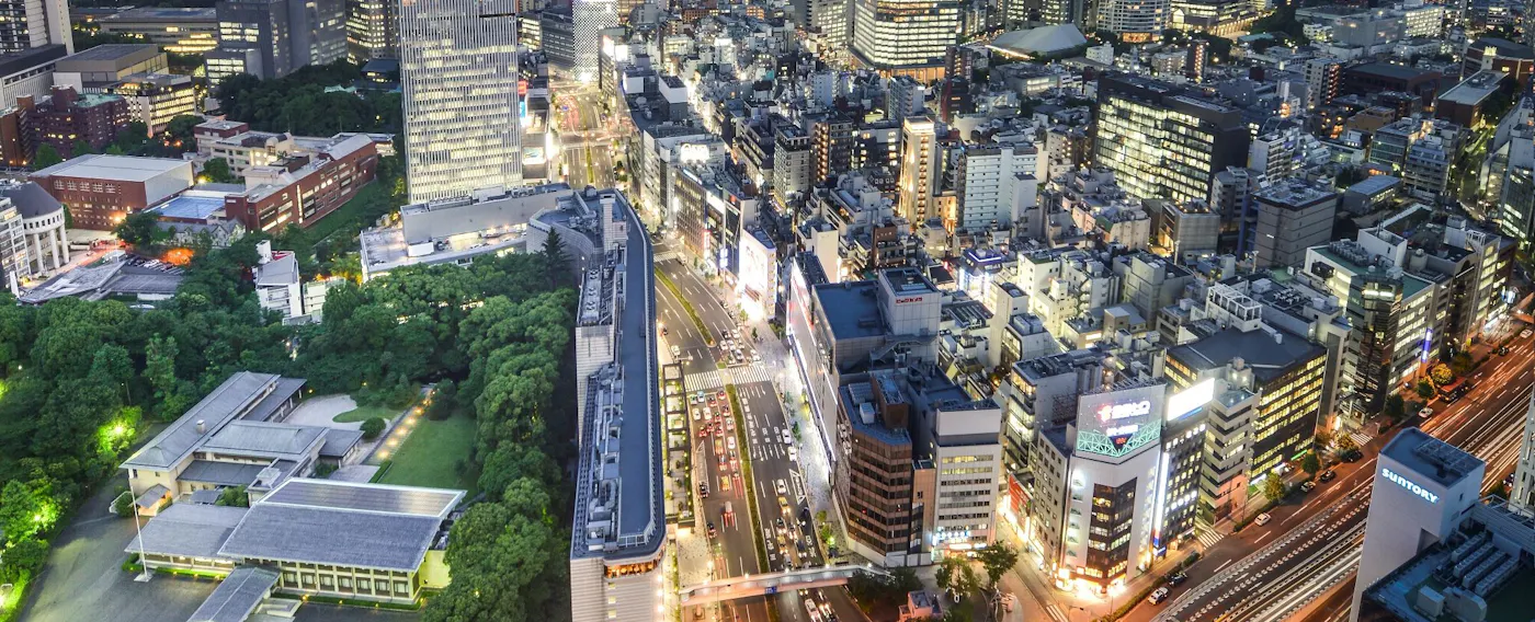 ザ・プリンスギャラリー 東京紀尾井町:紀尾井町からの夜景