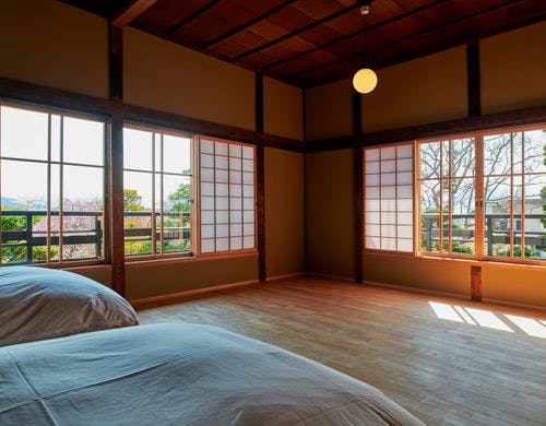 湯ノ原ベッドルーム眺め